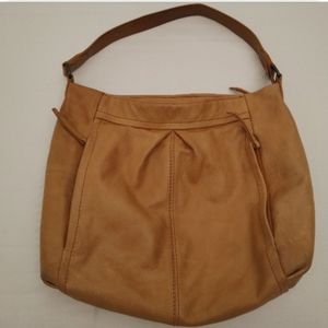 American leather natural leather purse